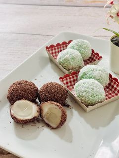 Foto resep Jelly Mochi Kelapa Dan Klepon