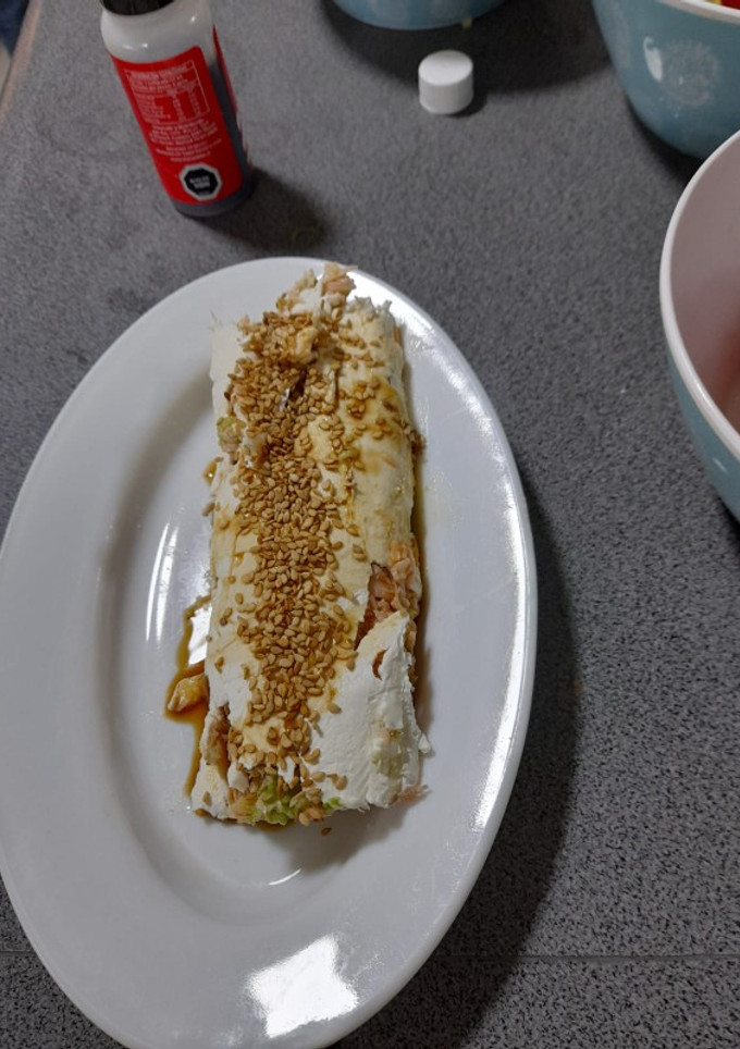 Una foto de Rollo de queso Philadelphia