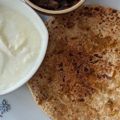 A picture of Soya parantha.