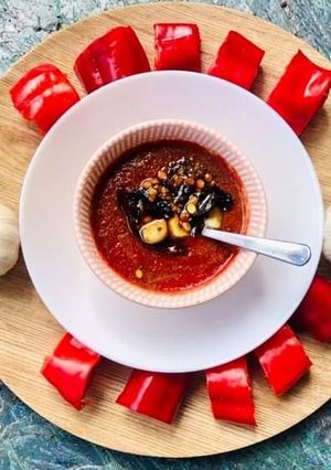 A picture of Instant Red Chilli Pickle.