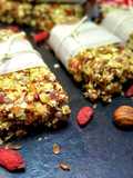 Barrinhas de granola e frutos secos