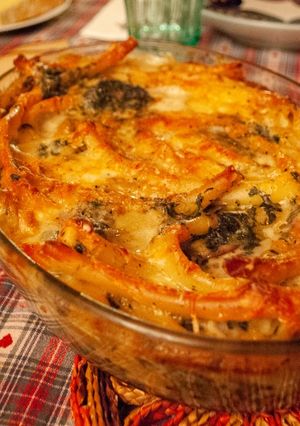 Foto di Pasticcio di ziti agli spinaci