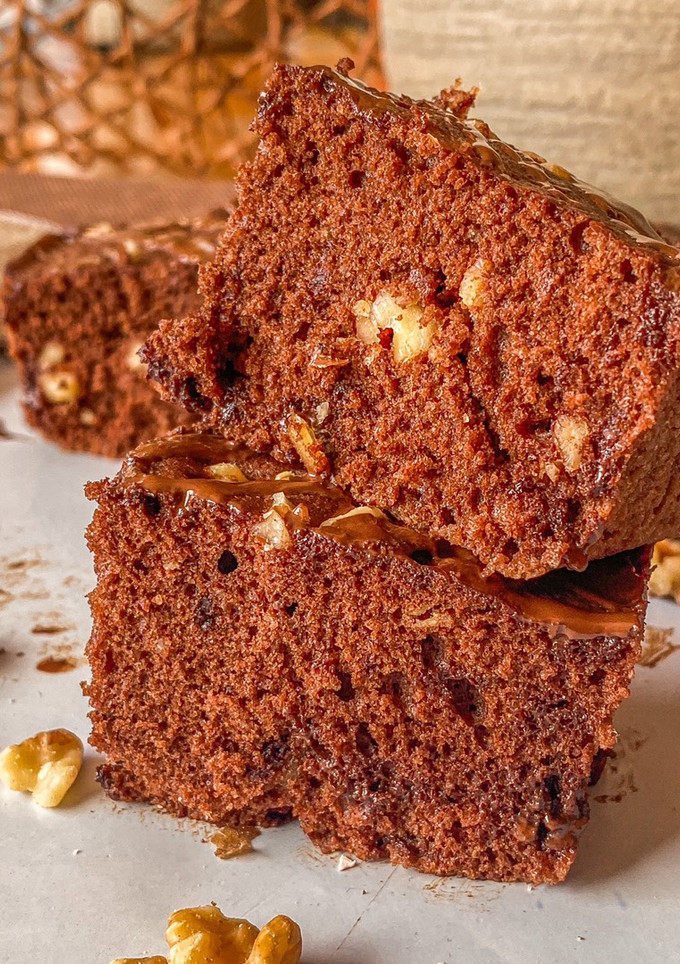 Una foto de Brownie al micro sin gluten