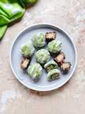 Matcha Mochi (Tanpa Tepung Ketan)