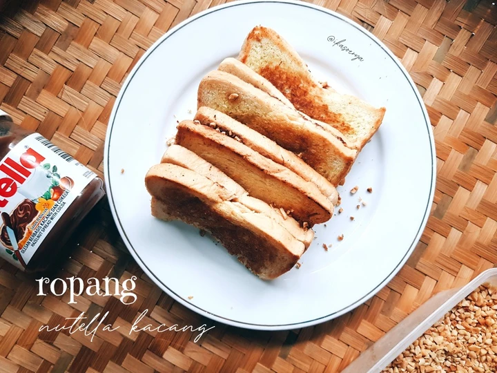Cara Gampang Membikin Resep Ropang Nutella Kacang yang Uenak Anti Ribet, Sempurna