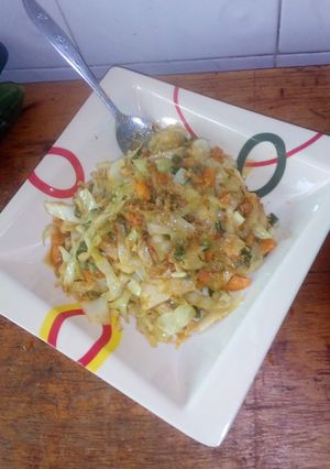 A picture of Fried cabbage.