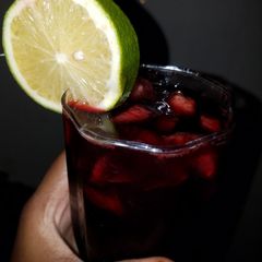A picture of Hibiscus drink.