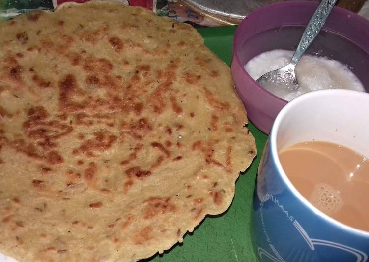 Steps to Prepare Speedy Baisan ka paratha with chai