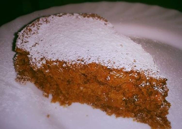 Tarta de zanahoria light
