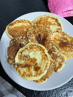 Una foto de Tortitas de plátano