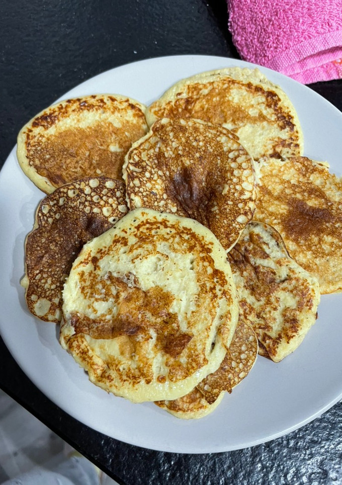 Una foto de Tortitas de plátano
