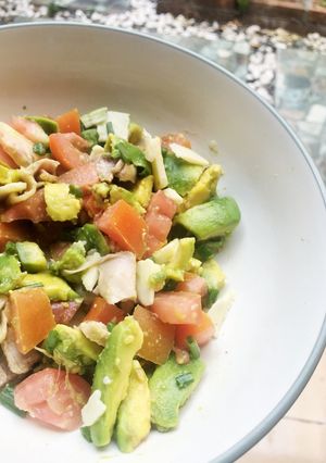 Foto resep Avocado Chicken Salsa
