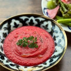A picture of Beetroot Cold Soup.