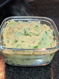 Foto de Criativo purê de batata doce