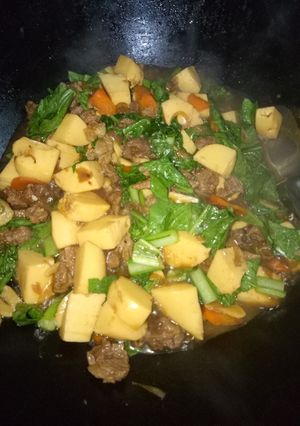 Foto resep Tumis putih telor+tetelan sapi