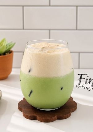 Foto resep Matcha Latte Brown Sugar Cream