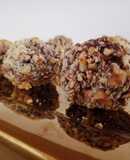 Chocolates Ferrero Rocher caseros