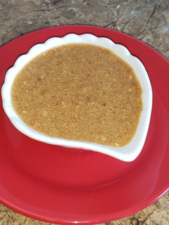 Una foto de Tahini (pasta de sésamo)