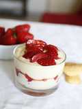 Light Strawberry Tiramisu
