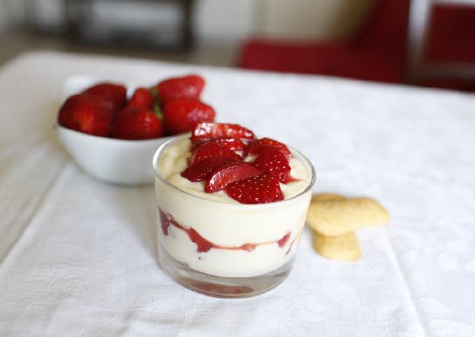 Tiramisù alle 🍓 🍓🍓 light