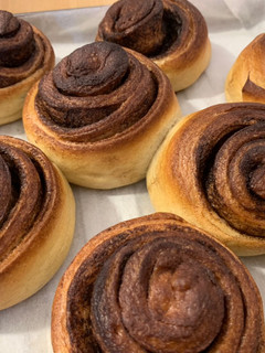 A picture of Cinnamon Rolls.