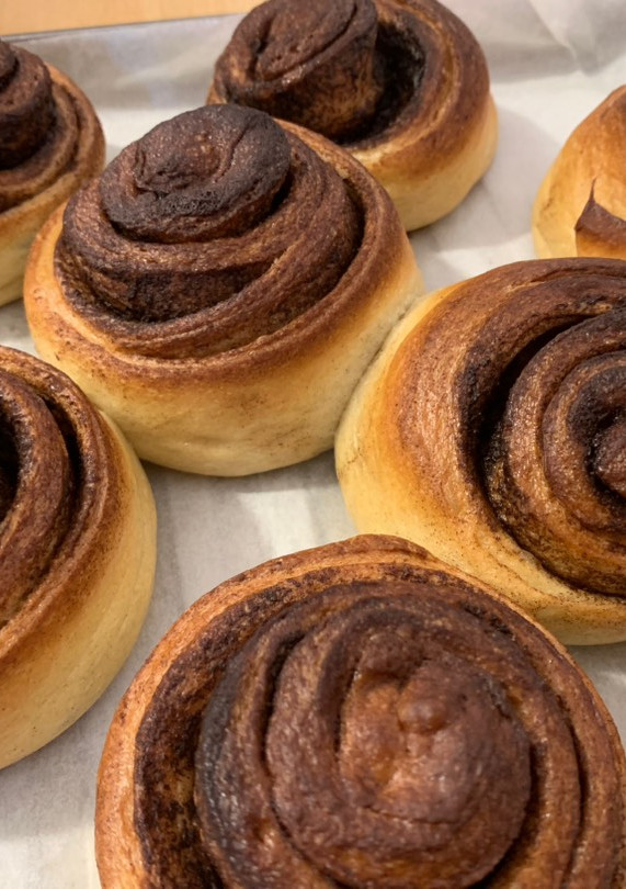 A picture of Cinnamon Rolls.
