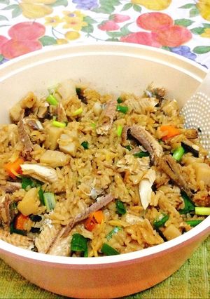 A picture of Japanese paella.