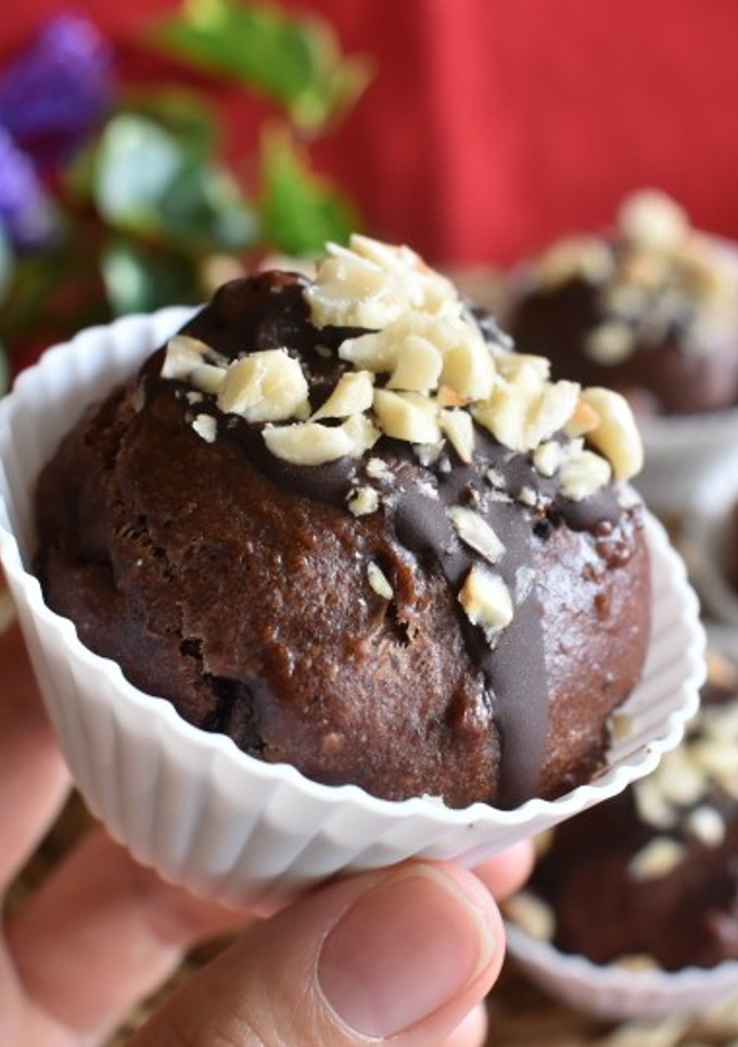 Una foto de Cupcakes Ferrero Rocher