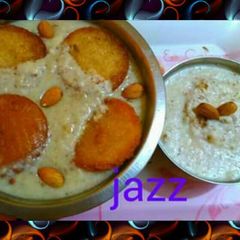 A picture of Fusion of ras malai & shahi tulda.