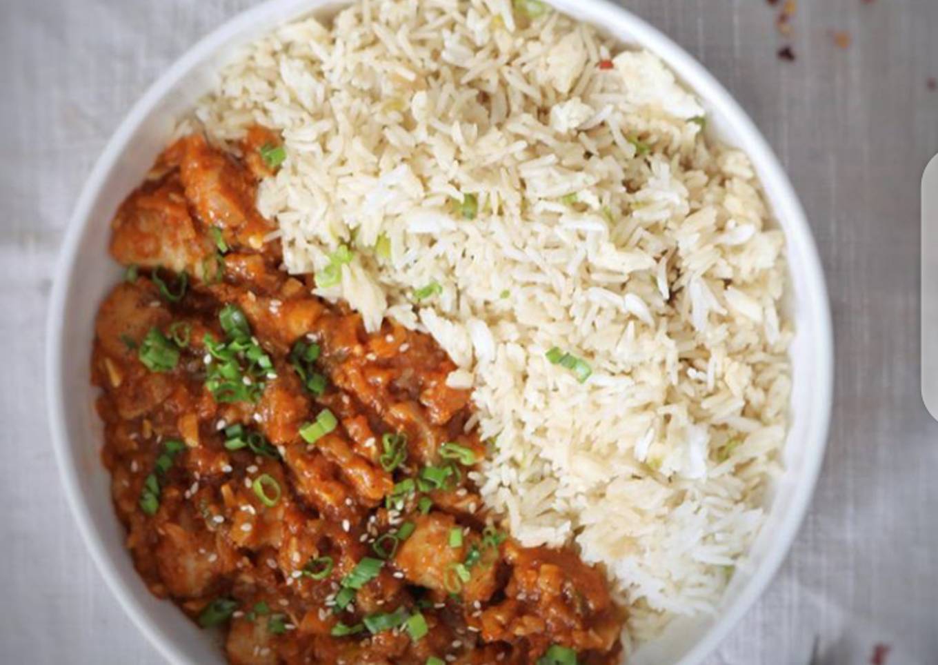 Hot Garlic Chicken (Desi Chinese)