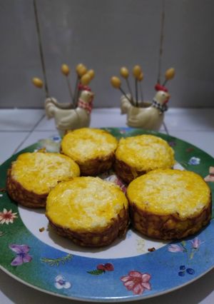 Foto resep Kue Lumpur / Bingka Labu Keto