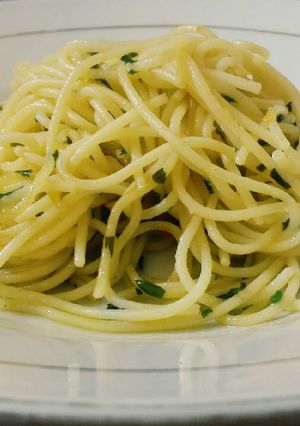 Foto resep Spaghetti Aglio Olio