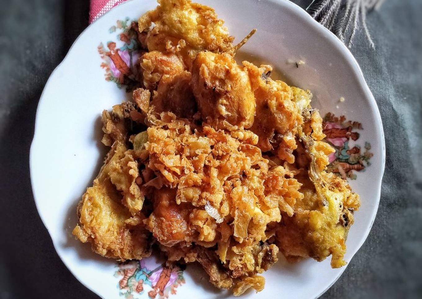 Ayam goreng kremesan praktis