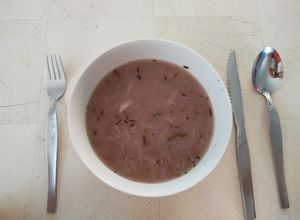 Una foto de Sopa de cebolla