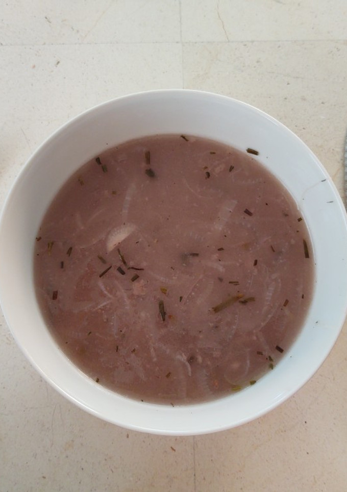 Una foto de Sopa de cebolla