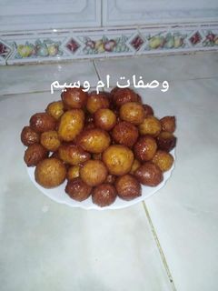 صورة لوصفة لقمة القاضي او العوامة او الزلابية