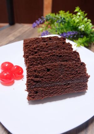 Foto resep Brownies Kukus Lapis Coklat