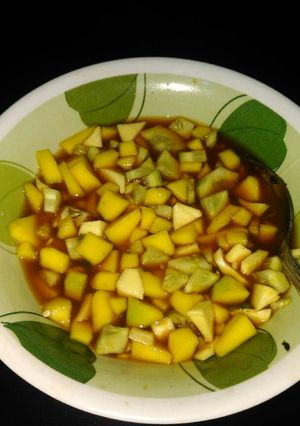 Foto resep Rujak cemplung