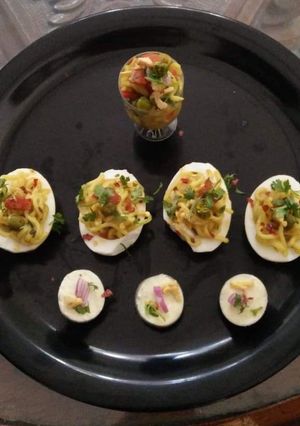 A picture of Egg Maggi Cups.