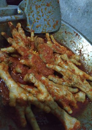 Foto resep Ceker Ganas