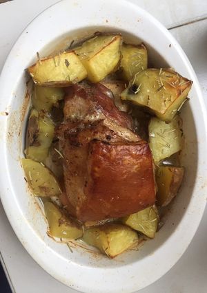 Una foto de Panceta al horno
