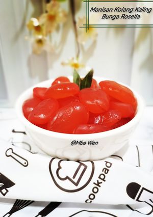 Foto resep Manisan Kolang Kaling Bunga Rosella