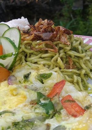 Foto resep Mie goreng cabe ijo