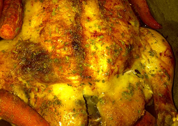 Aryca's and mine roasted honey chicken