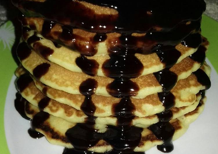 Cara buat Pancake  yang Lezat Sekali