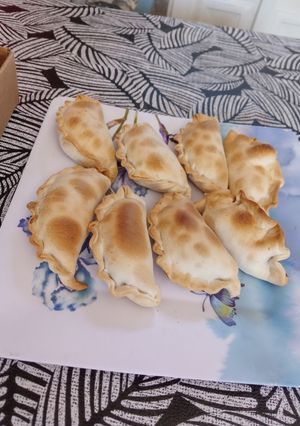 Una foto de Empanadas de carne que no es carne 😜 (soja texturizada)