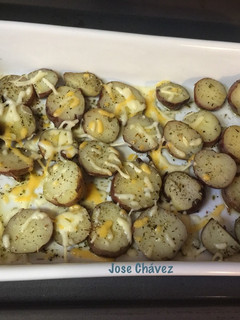 Una foto de Papas al horno con hierbas provenzales(Comida de aprovechamiento)