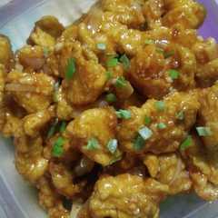 A picture of Ayam Asam Manis.
