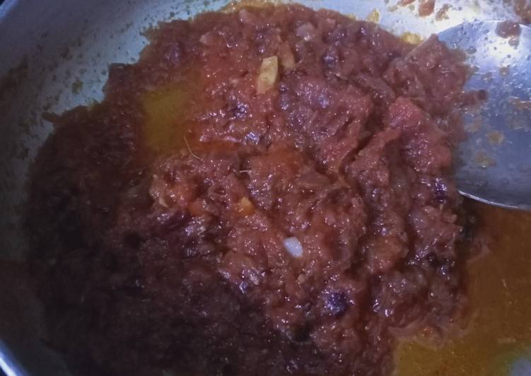 Recipe of Super Quick Homemade Tomato sabji