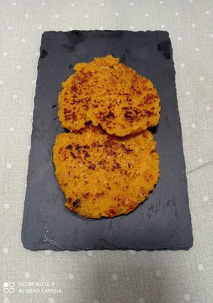 Una foto de Hamburguesas de calabaza
